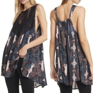 {Free People} Brand New Count Me In Trapeze Tunic